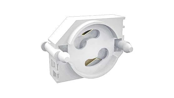 Base for 2-pol starter with mounting pins