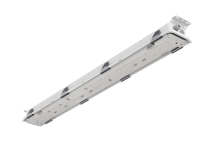 Glamox LED fixture 220-240V 50/60Hz 34W 4000K (5168 lumen) IP67 Alu/Zinc
