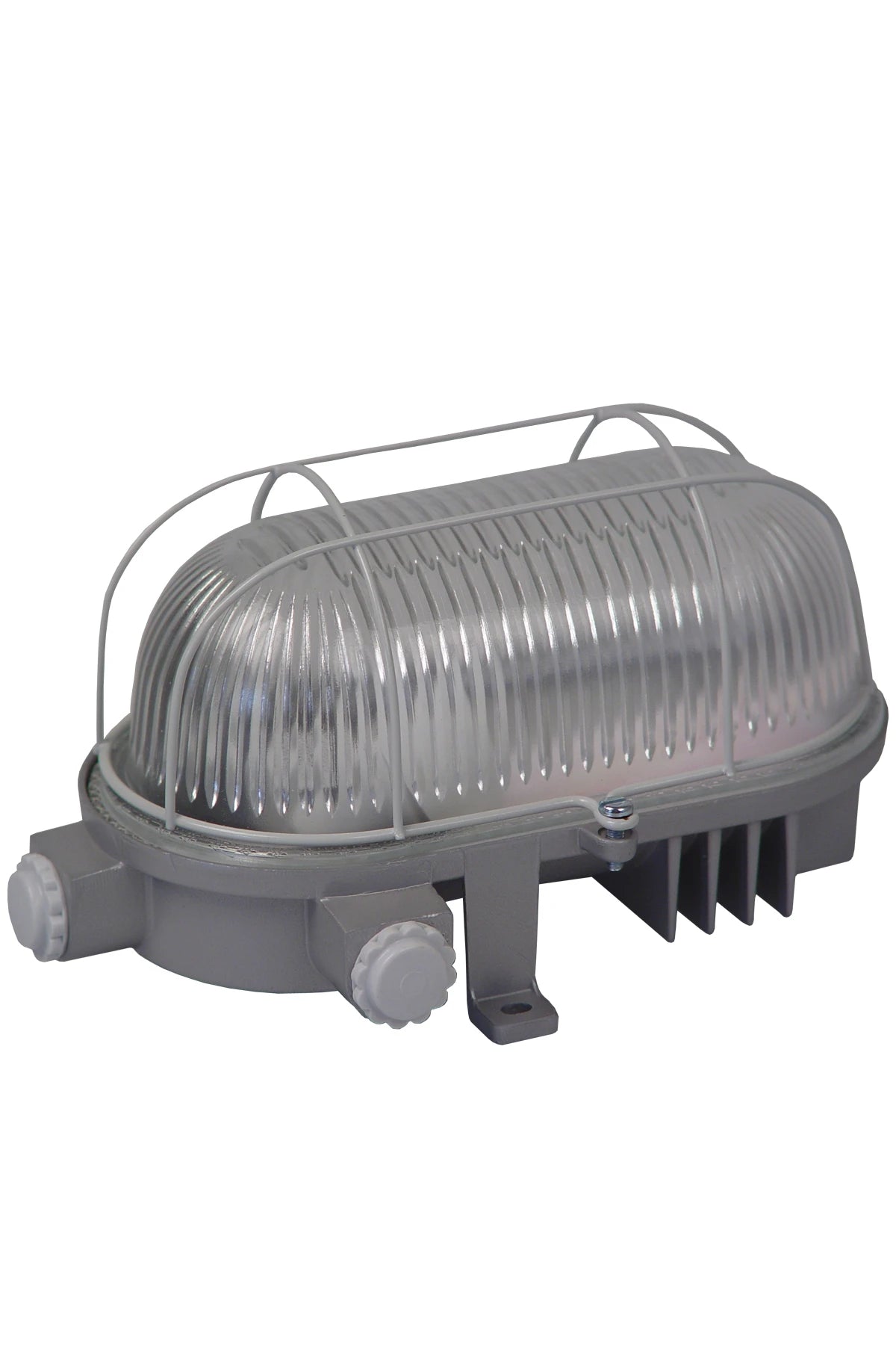 Bulleye PVC met metal guard, 60W B22 -Ó- IP44
