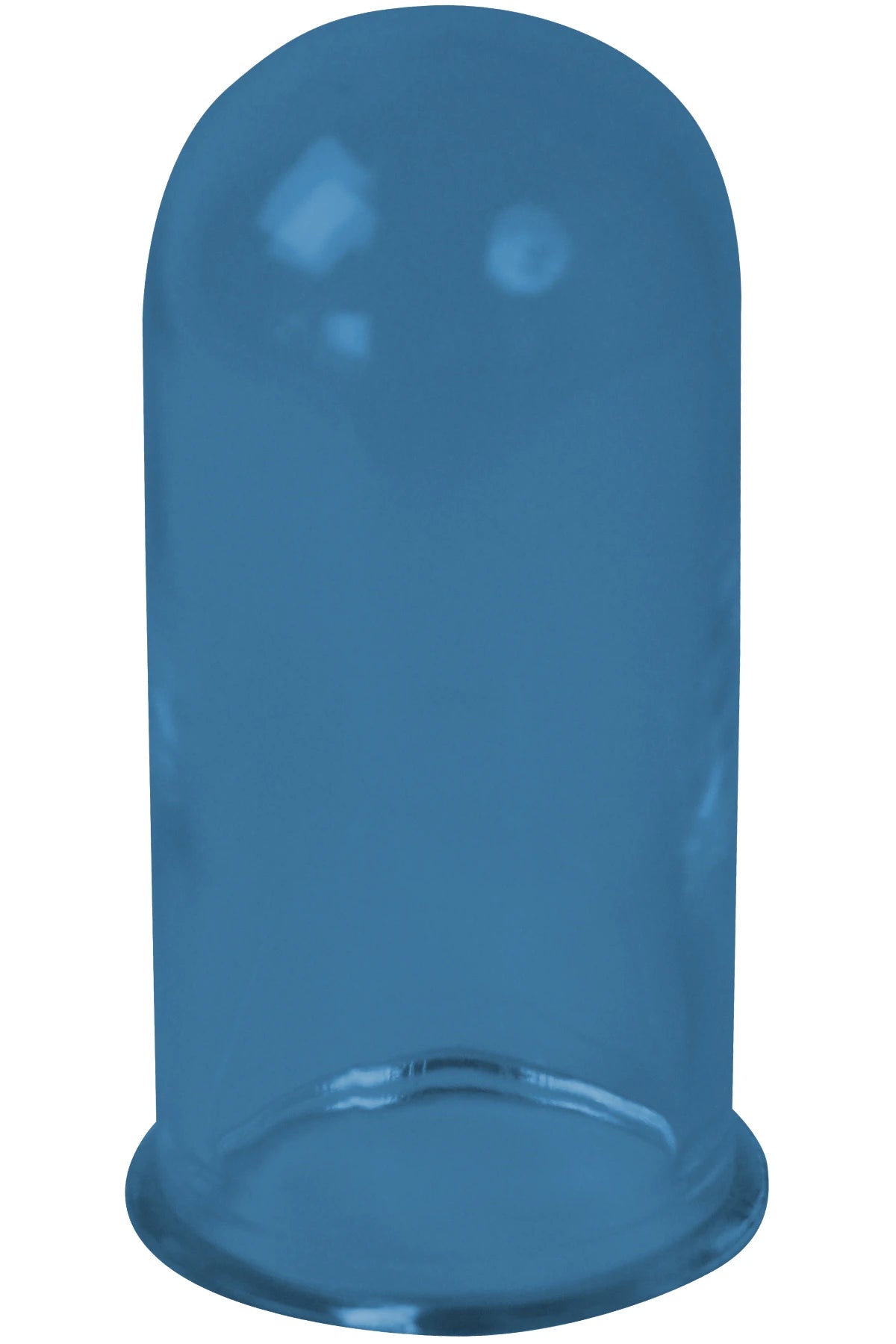 Dutch Standard spare glass globe 88x165mm, type 1021 blue