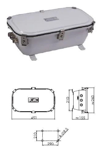 Ballast in Stainless Steel box IP65 220V 60Hz HPS/MH 1000W excl ignitor