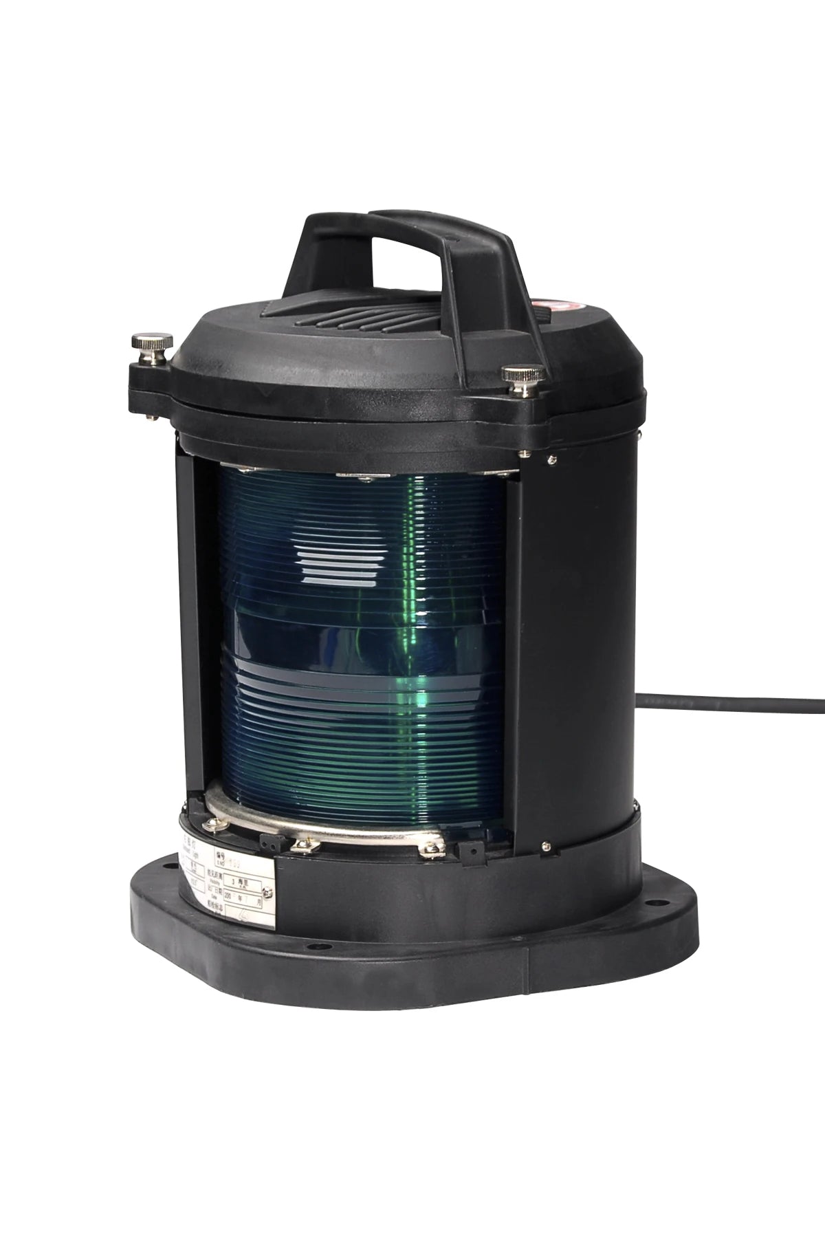 Navigation light Single - Starboard Green P28s, with lamp 220V
