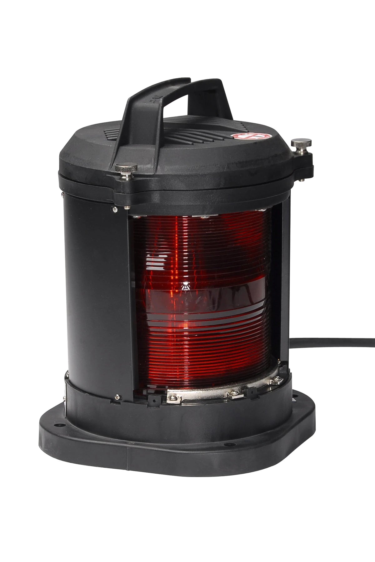 Navigation light Single - Port Red P28s, with lamp 220V