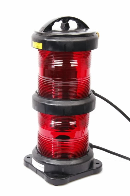 DHR70N Navigation light double - Not Under Command Red + certificate without lamp