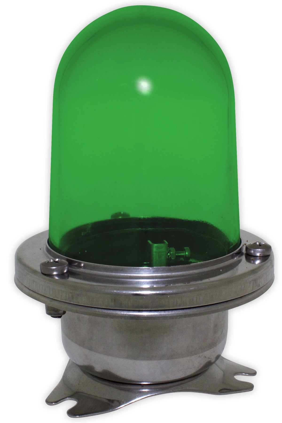 DHR115 SS Signalling Light E27 Green IP66