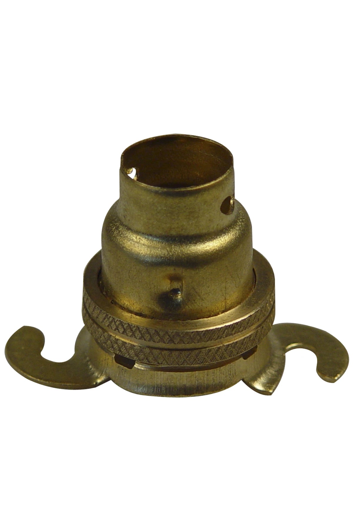 793524 | NE-103524 - Lampholder Ba15d, brass with 2 mounting lugs