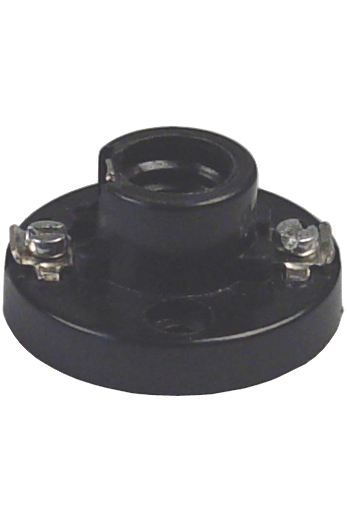 Lampholder E10, resin with backplate