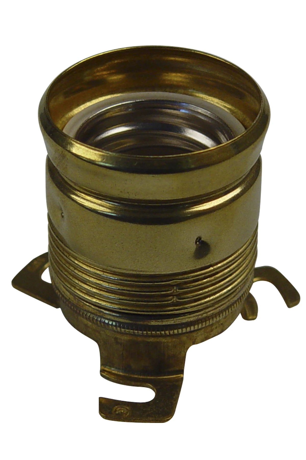 793529 | NE-103529 - Lampholder E27, brass with 3 mounting lugs