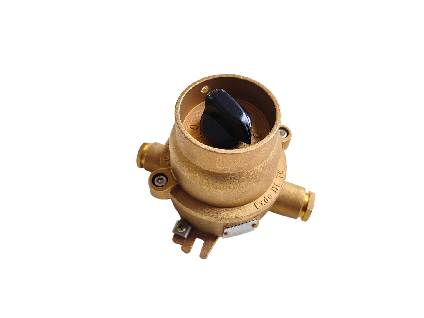 Ex Rotary switch -0- 2-pol 16A 380V AC IP56, Exd IIC T6, Marine (CCS Certificate)