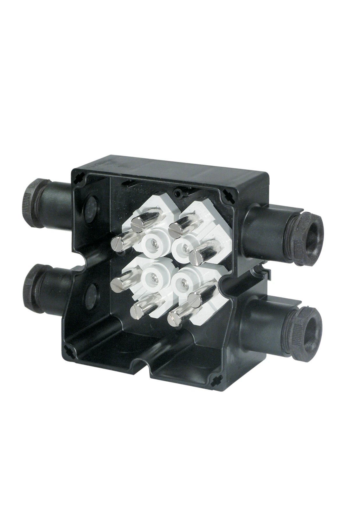 Ceag Ex-e Junction box 4 terminals, 4x gland M25 "straight"