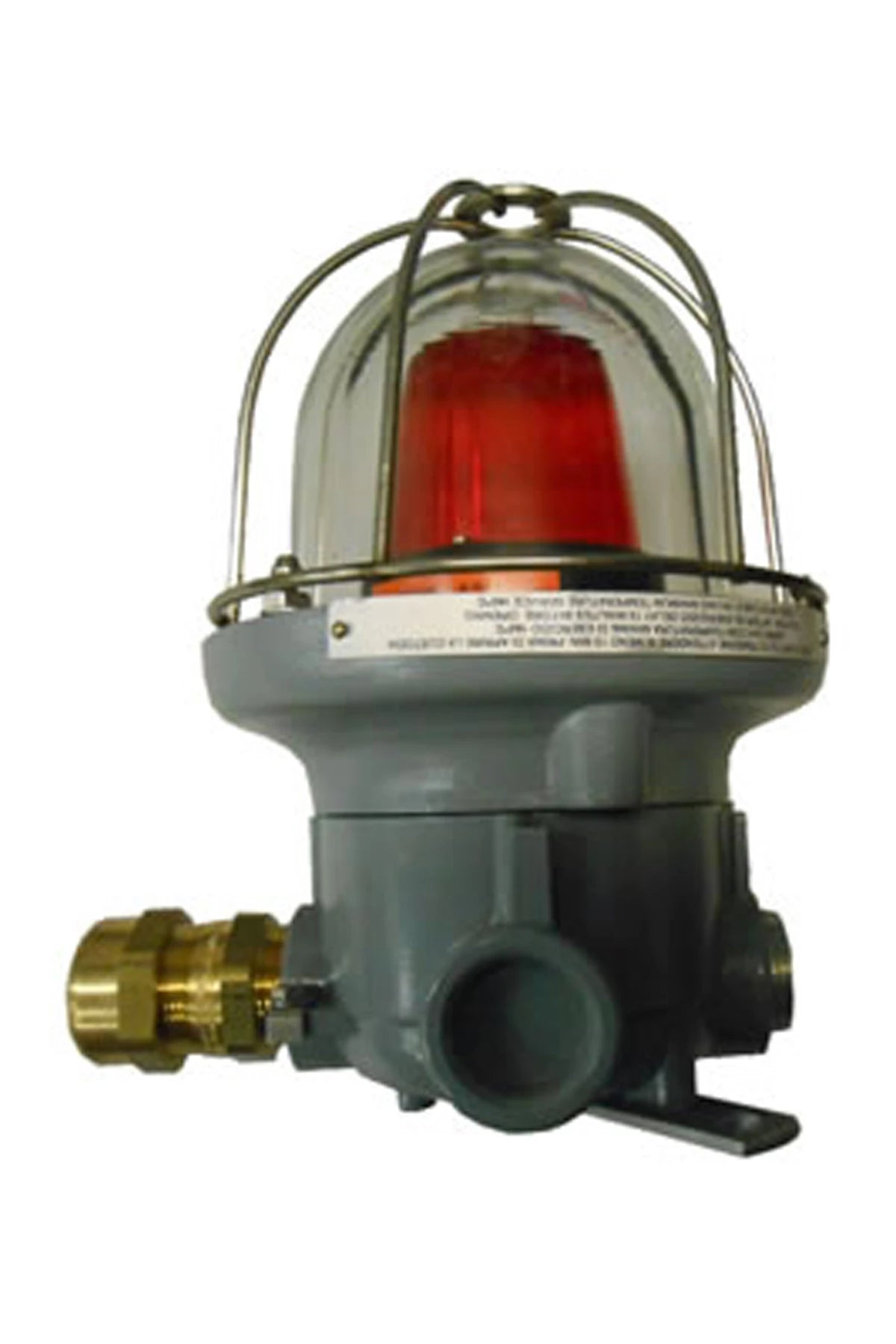 Ex Flashing light red 115V AC IP65 "II 2GD Ex d IIC T6" zone 1, 2, 21 and 22
