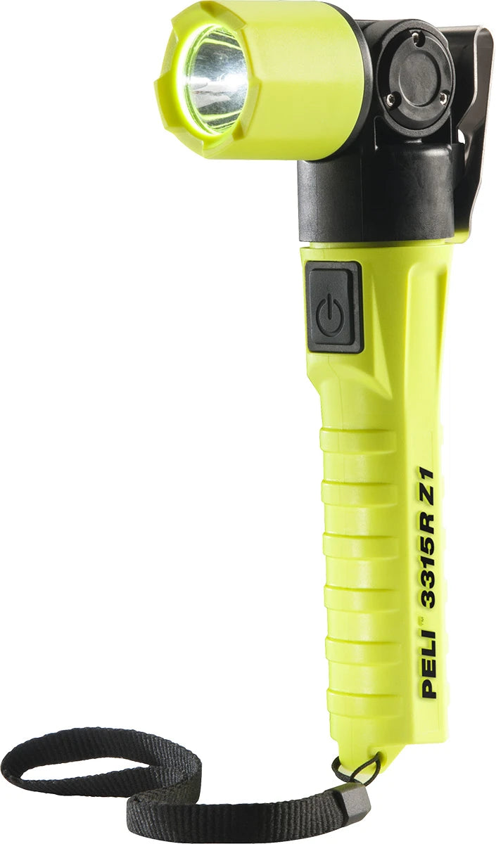 Peli LED Rechargeable Flashlight ATEX type 3335RZ0 + Angle Adapter 3315