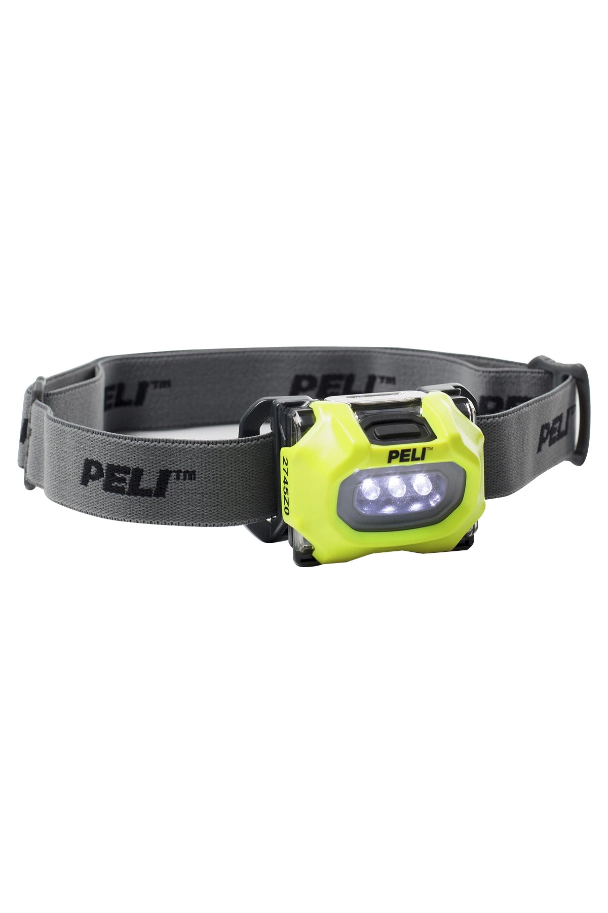 Peli Heads Up Lite 3 LEDs 33lm 2745Z0, with high/low light, Zone 0, 3-cells AAA included ATEX Approved
