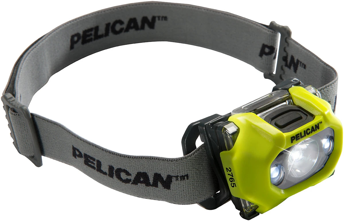 Peli Heads Up Lite LED 141lm 2765Z0, with high/low light 2765Z0 ATEX zone 0, 3-cells AAA included