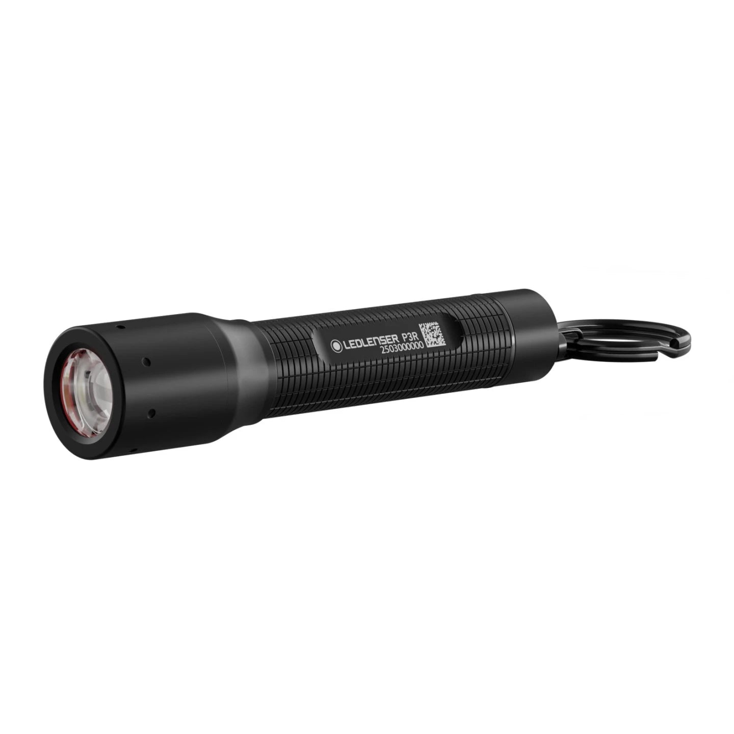 Led Lenser Rechargeable Flashlight P3R - 200 lumen 98mm with key-ring, included Li-ion 3,7V