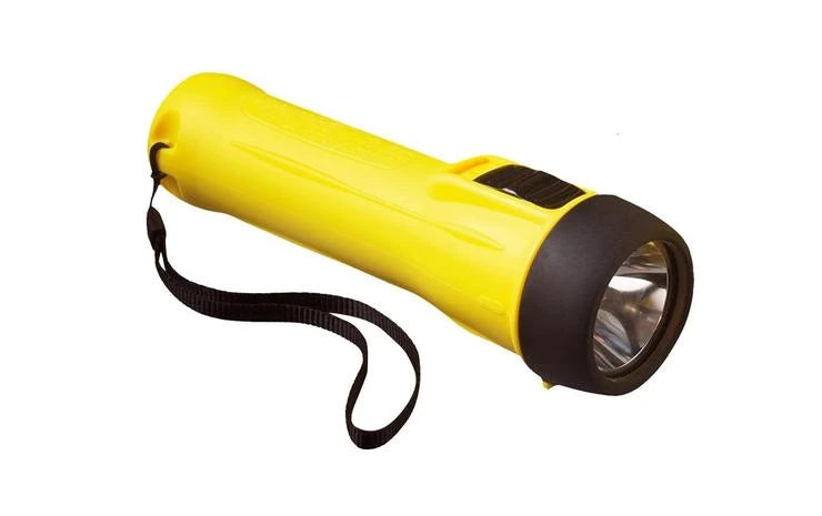 Wolflite Flashlight LED TS-30+ straight 2-cells R20, "ATEX II 2 GD Ex e ib IIC T4"