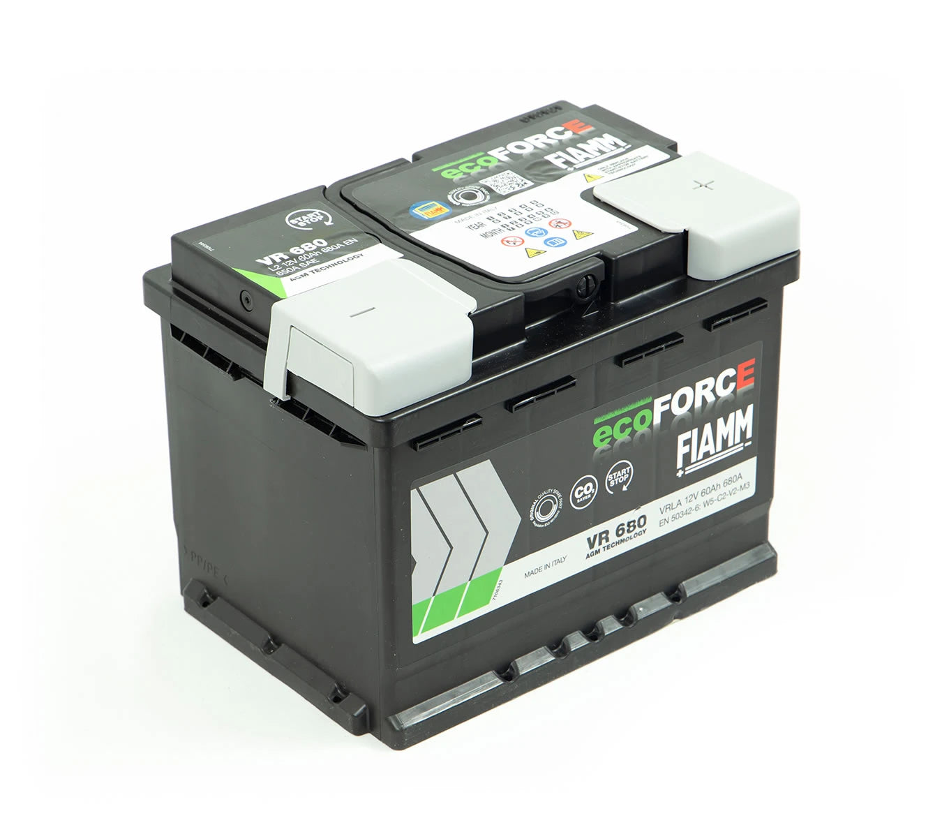 Fiamm AGM Battery maintenance-free 12V 60AH 240x173x190/190mm, type VR680