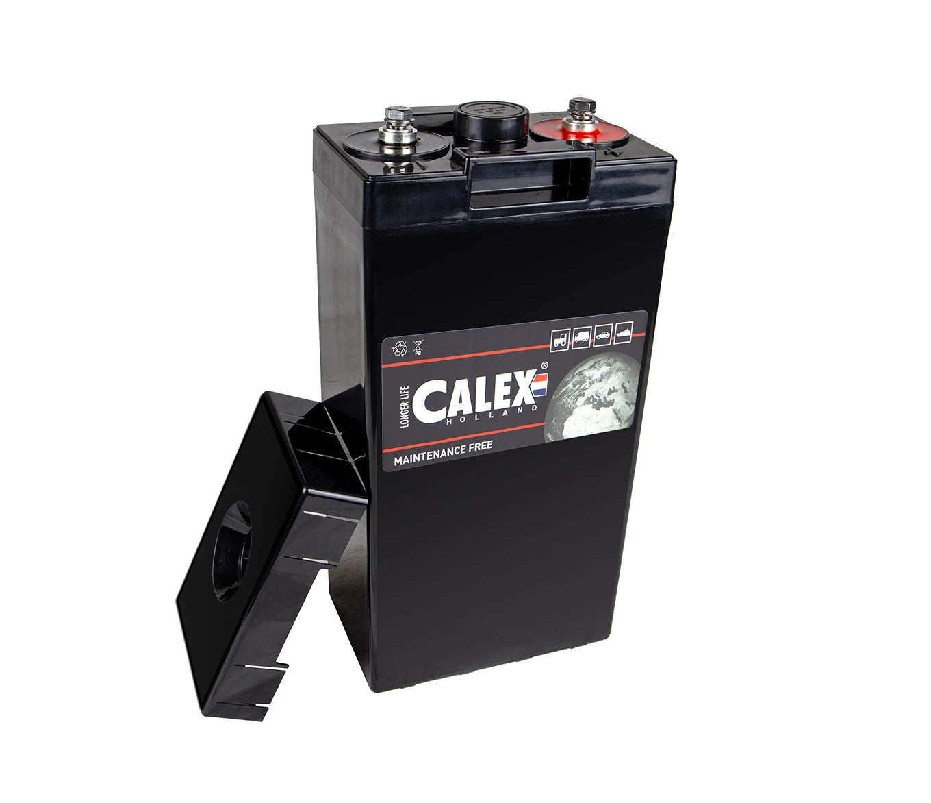 792593 | NE-102593 - Sealed Marine VRLA AGM Lead-acid Battery 2V 200Ah with Terminal B6 (M8), 110x170x328/350mm