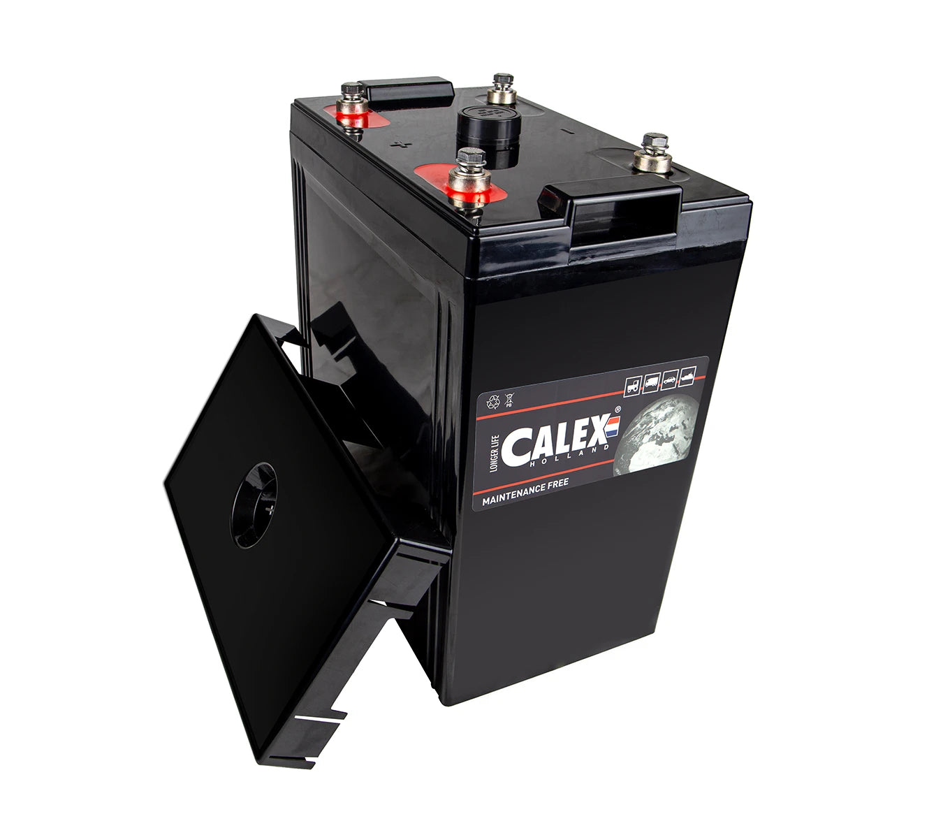 Sealed Marine VRLA AGM Lead-acid Battery 2V 600Ah with Terminal B6 (M8), 300x175x330/350mm