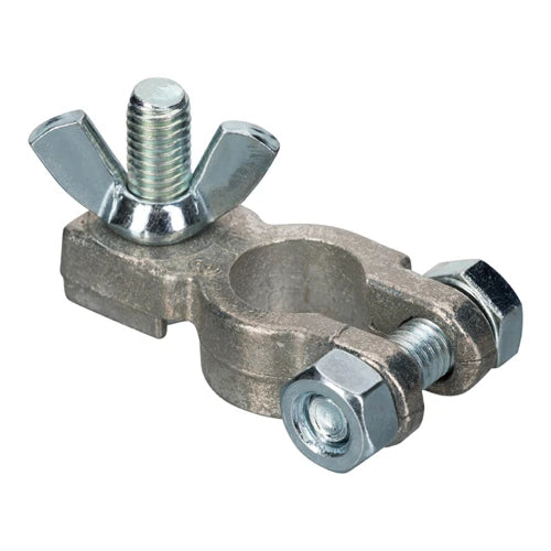 792672 | NE-102672 - Battery Terminal (Barrel) (-) with bolt/ wing nut M8