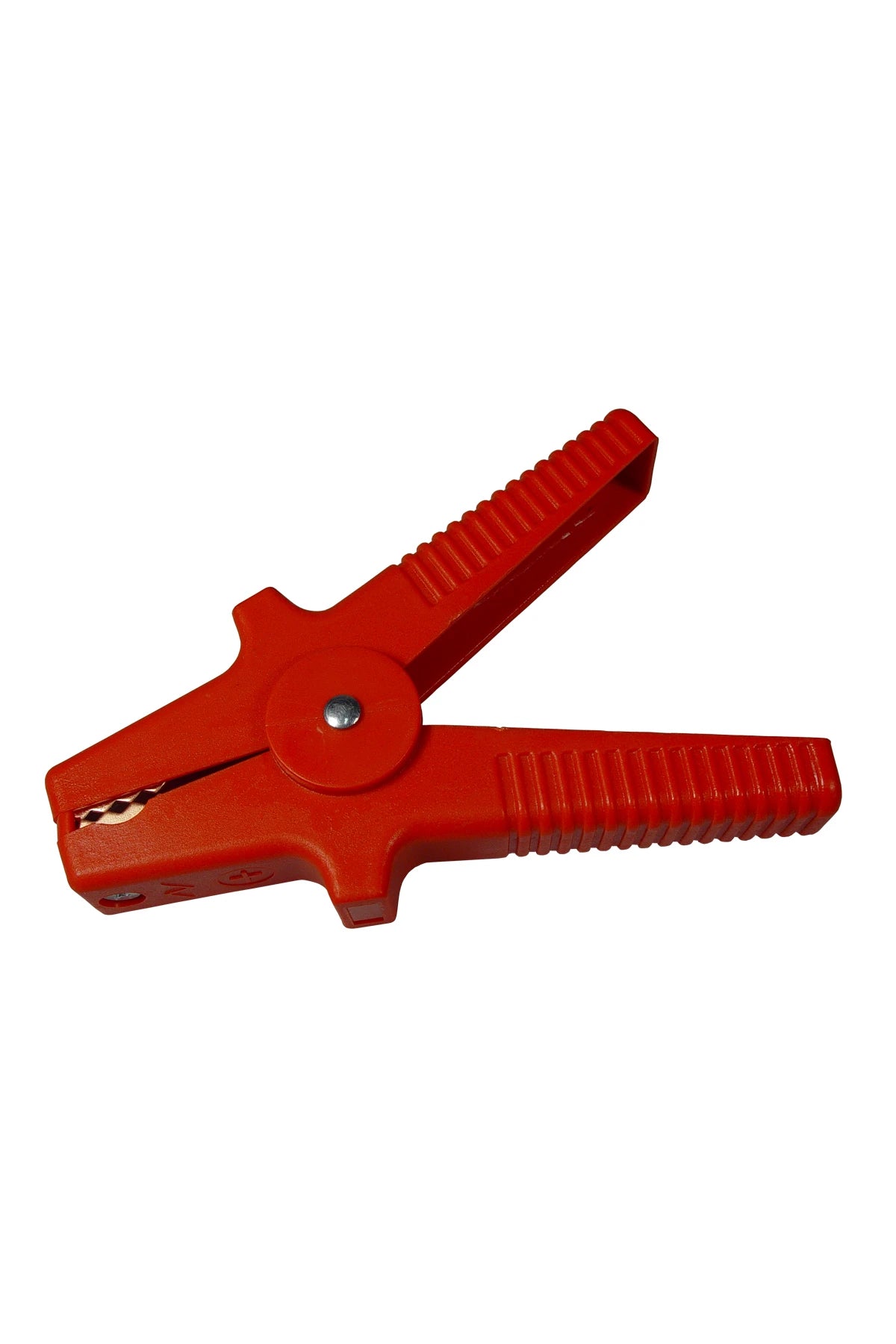 Insulated battery clip 400A red