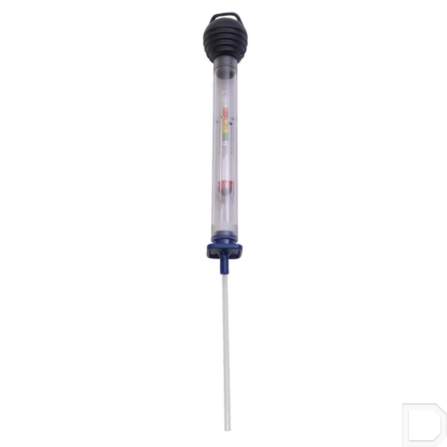 Hydrometer for alkaline batteries sg 1.15-1.30