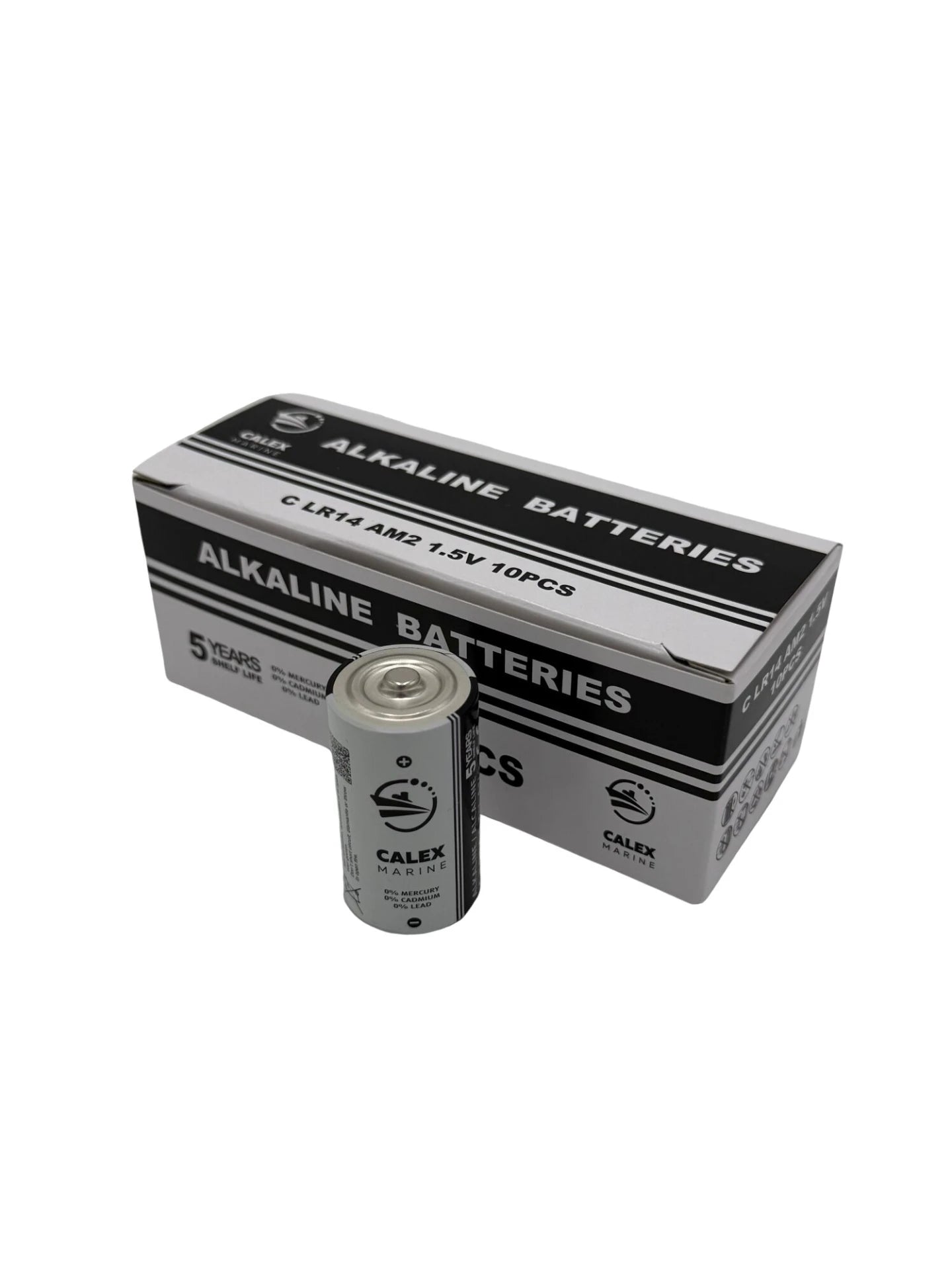 792422 | NE-102422 - Calex Marine Alkaline Battery "baby-cell" LR14/C, 1,5V