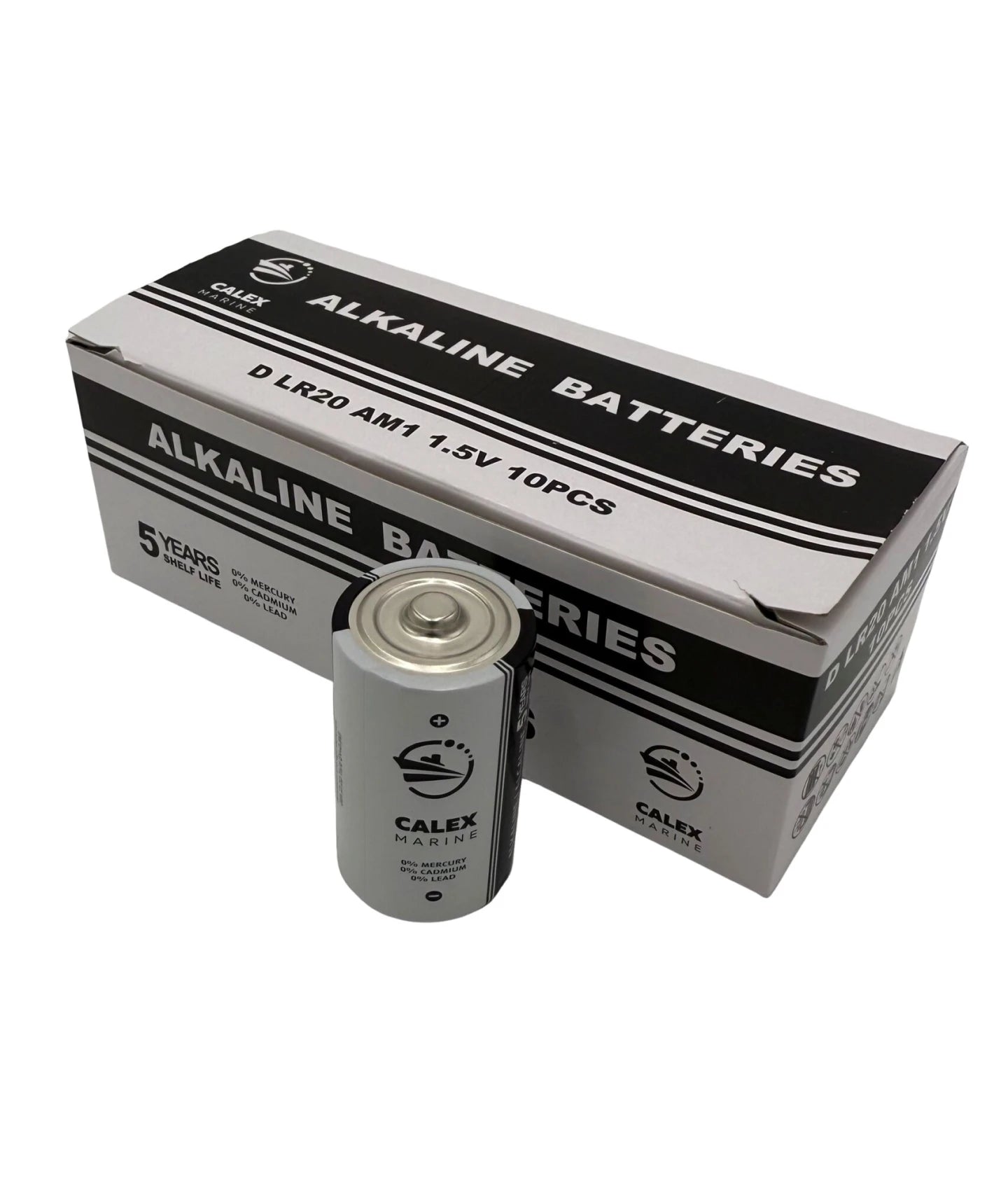 792421 | NE-102421 - Calex Marine Alkaline Battery "flashlight-cell" LR20/D, 1,5V