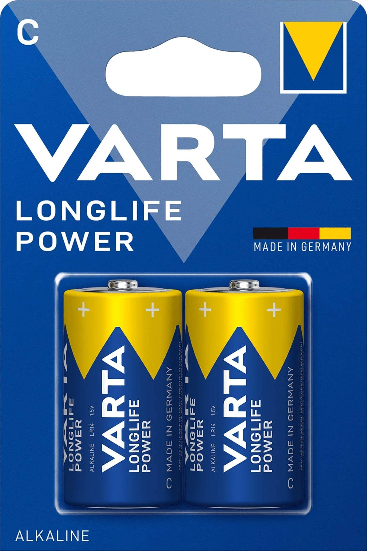 Varta High Energy Alkaline C LR14 1,5V, on blister 2pcs