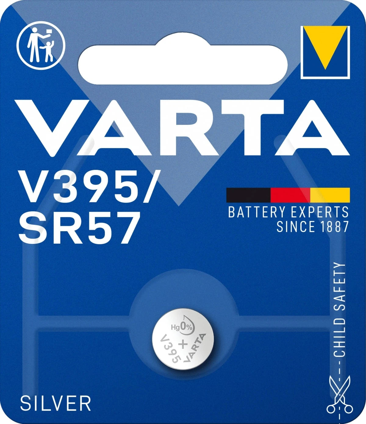 792433 | NE-102433 - Varta Button cell V395 1,55V Ø9,5x2,7mm