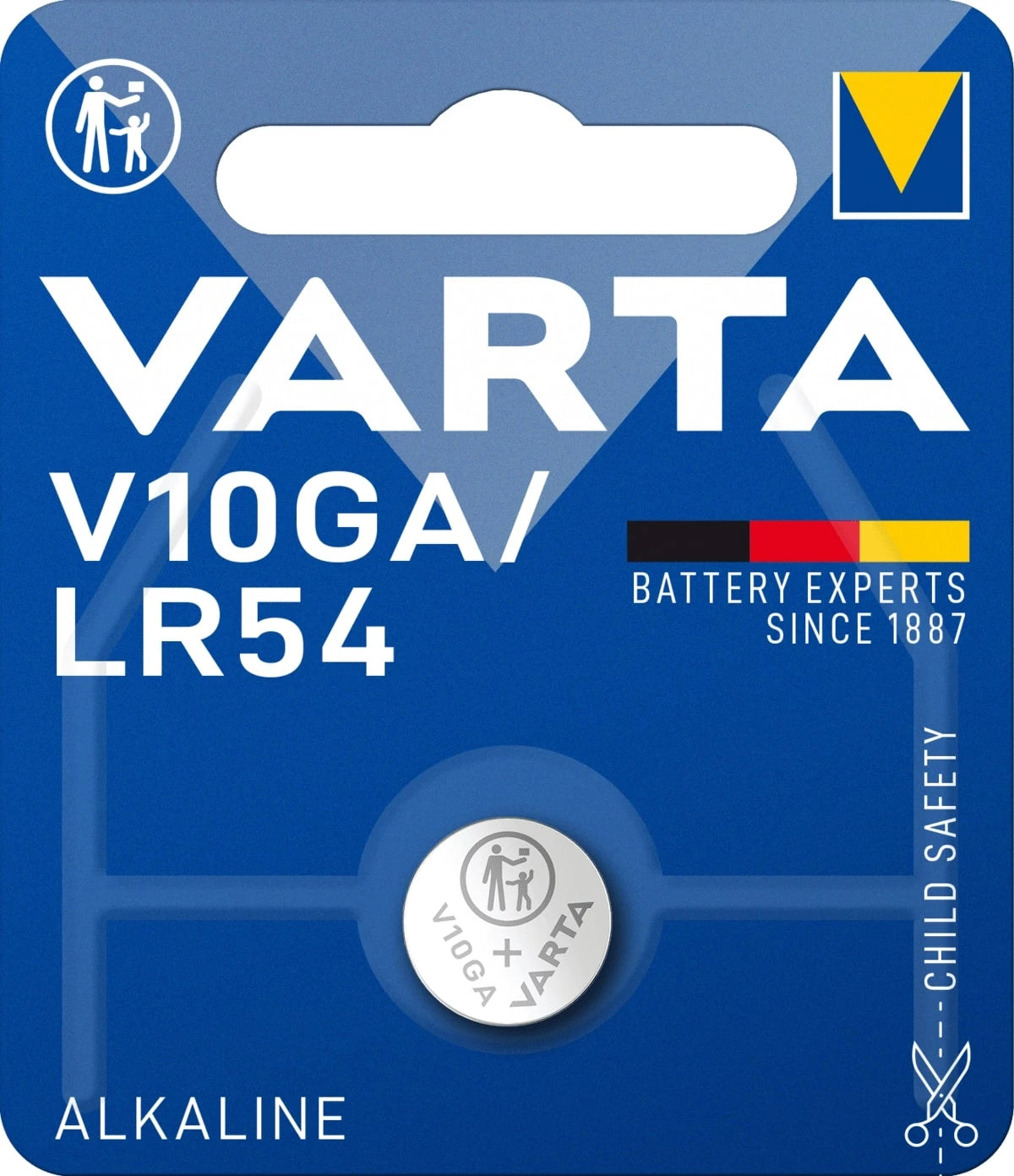 792432 | NE-102432 - Varta Button cell V10GA 1,5V Ø11,6x3,0mm