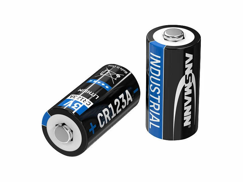 Ansmann Lithium battery CR-123A (CR17335/45) 3V, Ø17,1x34,5mm