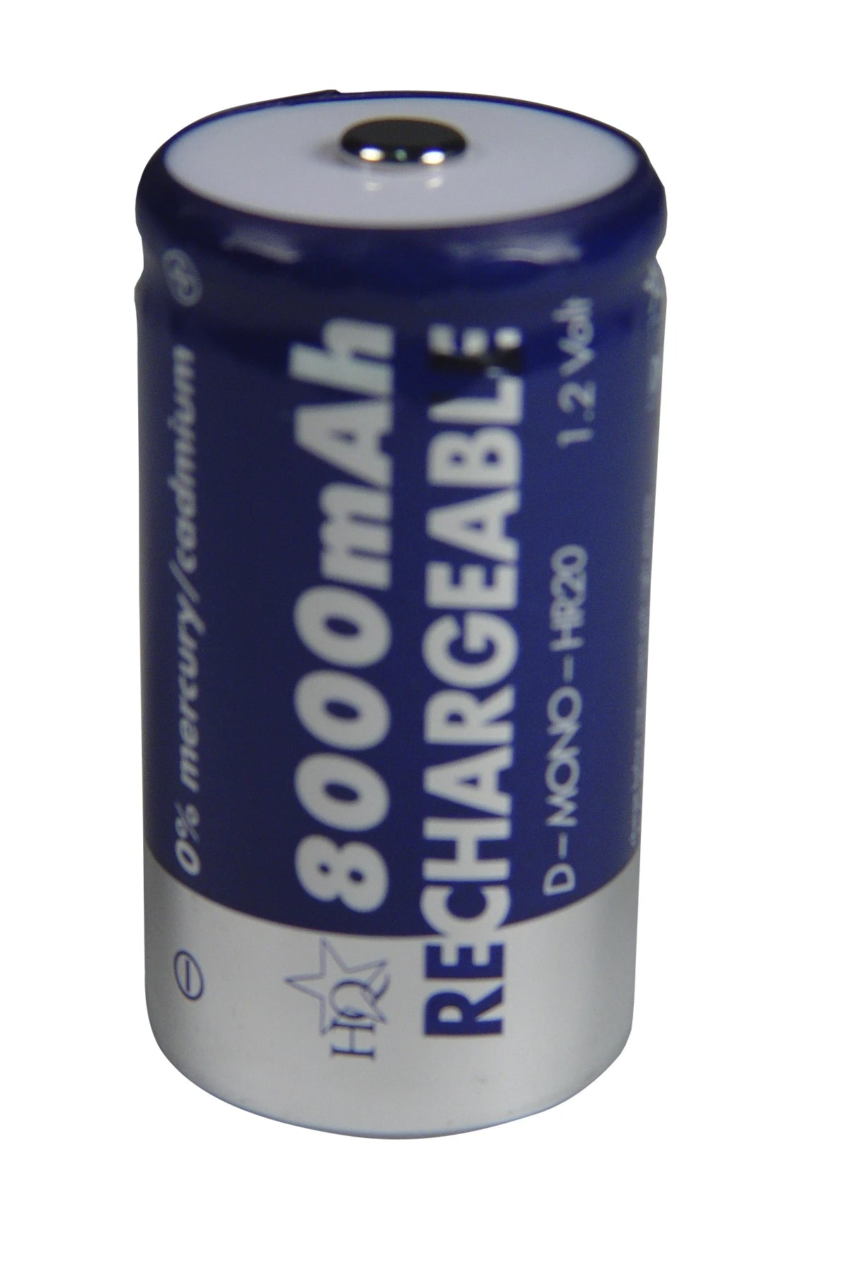 Nickel-metal Hydride Flashlight-cell R20 1,2V 9000 mAH rechargeable