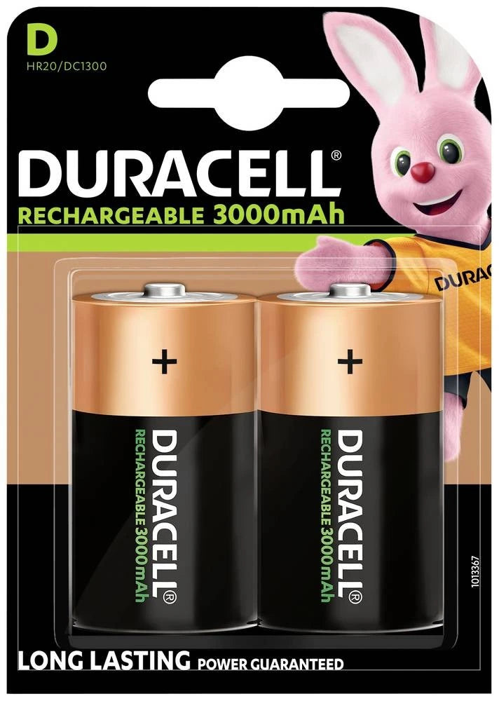 Duracell Rechargeable NiMh D/HR20 1,2V 3000mAh