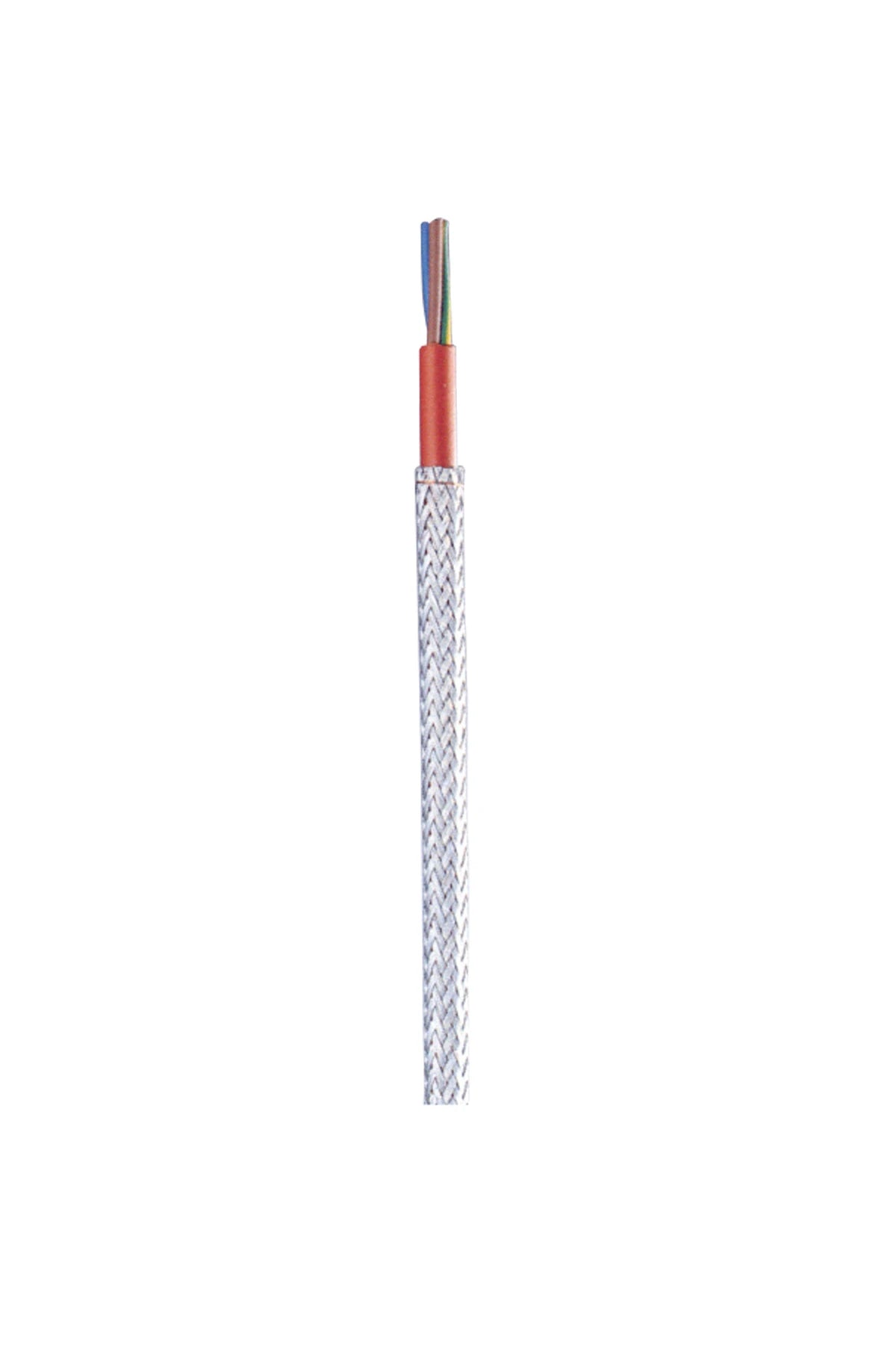 Heat resistant insul. flexible cable 2x1,5 mm² with outside armoured