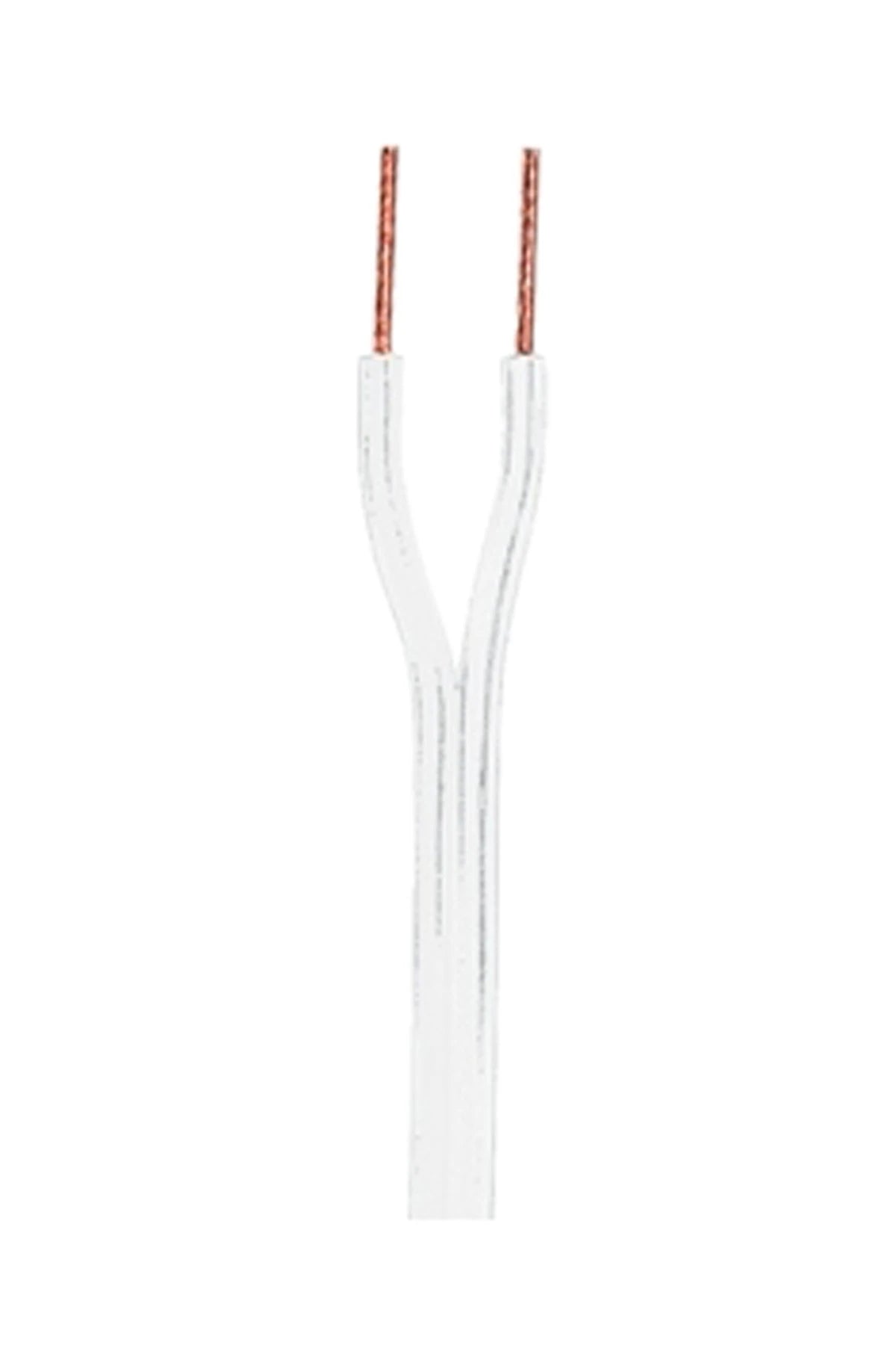 Loudspeaker cable 2x0,35 mm², White
