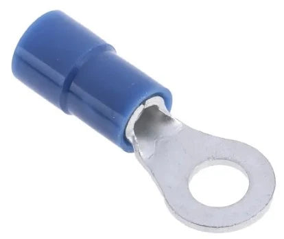 794523 | NE-104523 - Ring terminal M4 pressing type, blue 1-2,6 mm²
