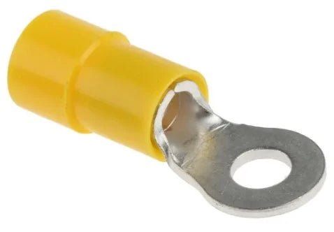 794527 | NE-104527 - Ring terminal M4 pressing type, yellow 2,7-6,6 mm²
