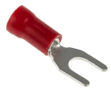 794718 | NE-104718 - Fork terminal M5 pressing type, red 0,25-1,6 mm²