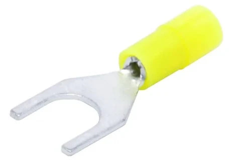 794721 | NE-104721 - Fork terminal M4 pressing type, yellow 2,7-6,6 mm²