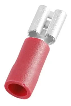 794546 | NE-104546 - Female snap-on 4,8mm pressing type, red 0,25-1,6 mm²