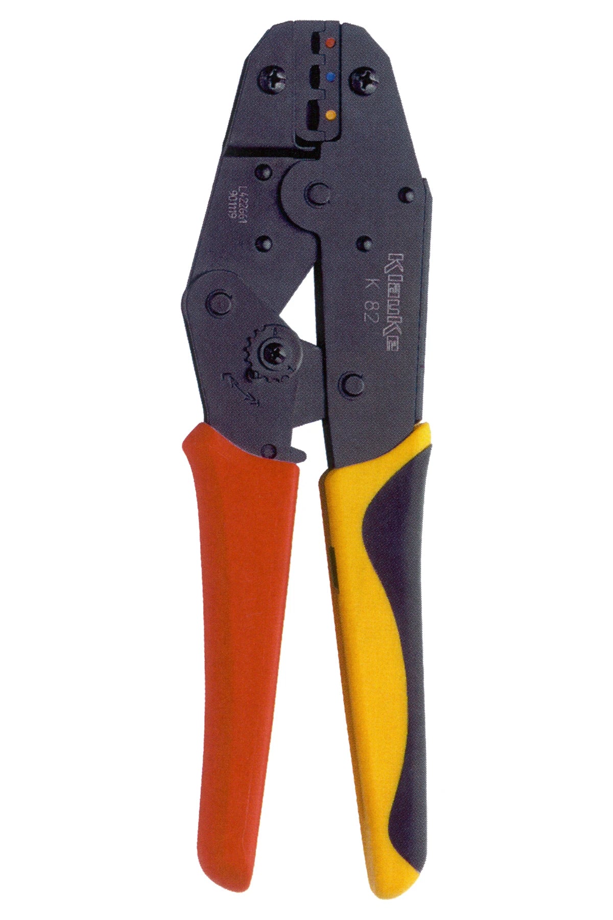 Crimping tool 0,5 - 6,0 mm² with end regulator