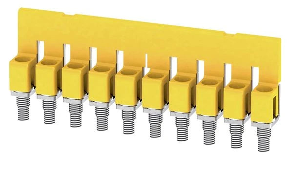 Cross-connector10-pole, for terminals 4 mm²