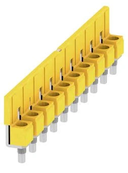 Cross-connector10-pole, for terminals 10 mm²