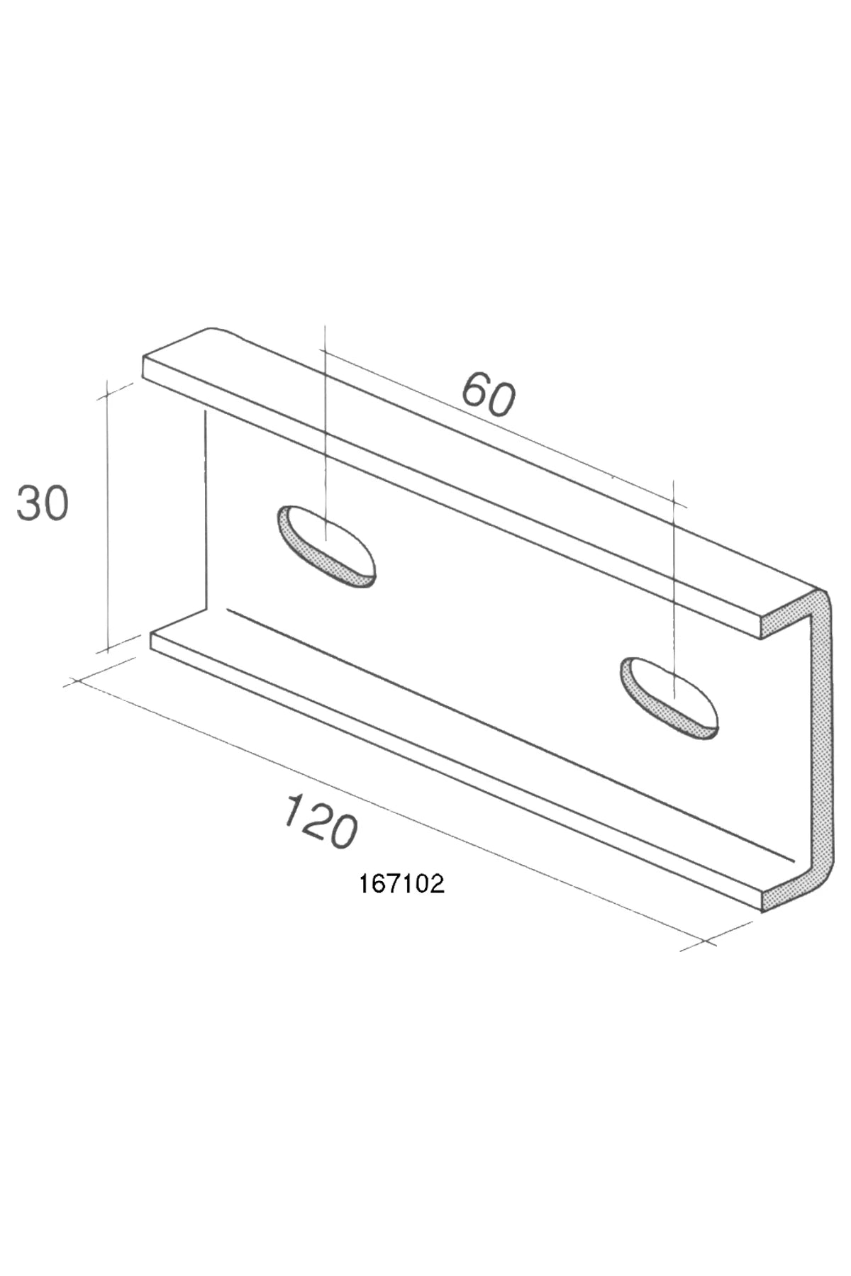 Ladder tray connector galvanized