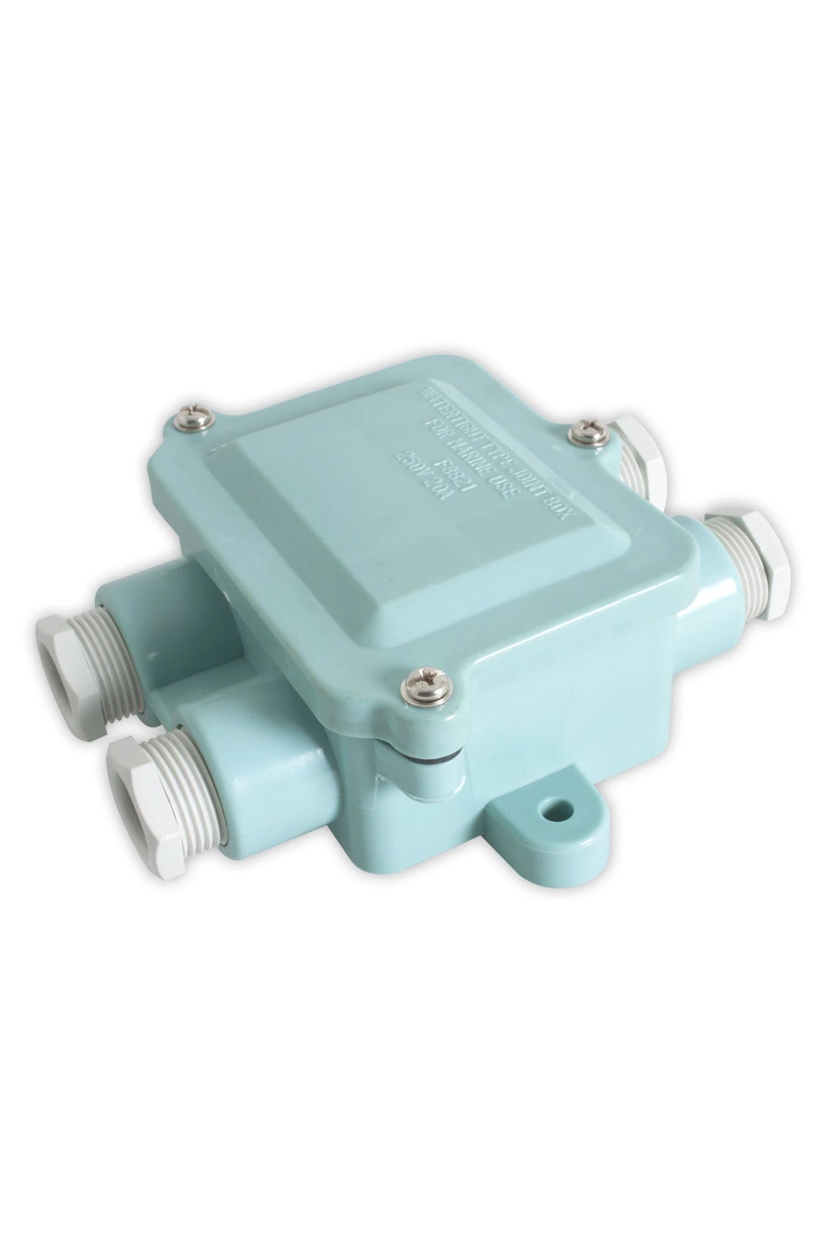 794833 | NE-104833 - Japanese junction box Phenol Resin Square type 2M =0= with 4 cable glands