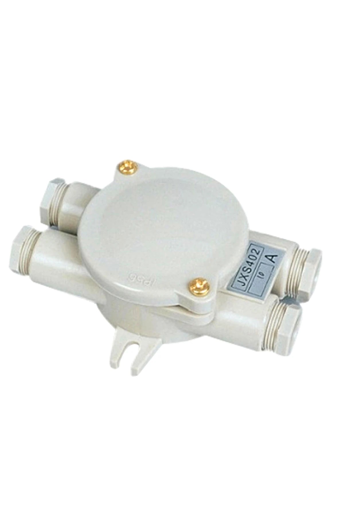Synthetic resin junction box IP56 =0=, with connecting block