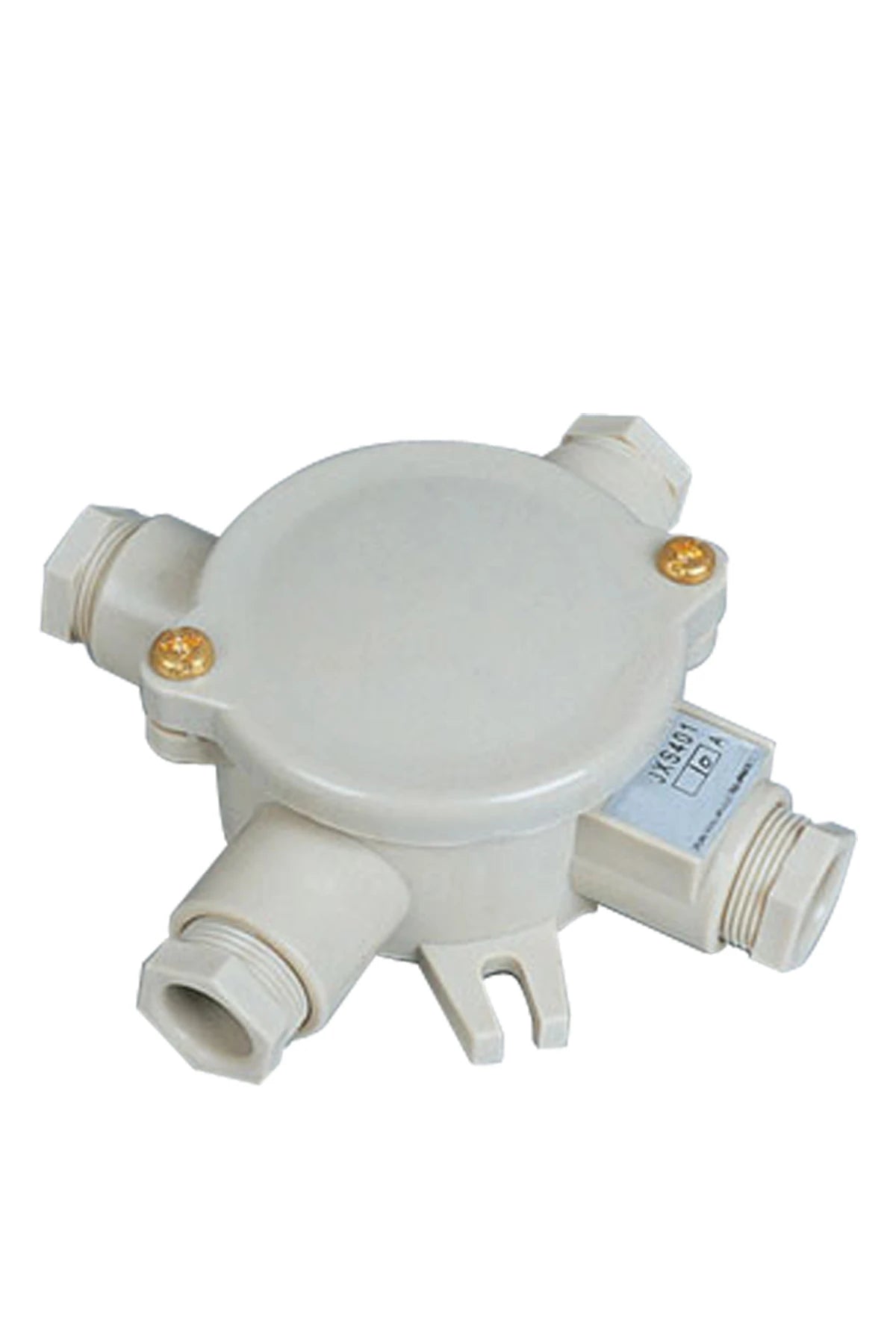 Synthetic resin junction box IP56 X, with connecting block