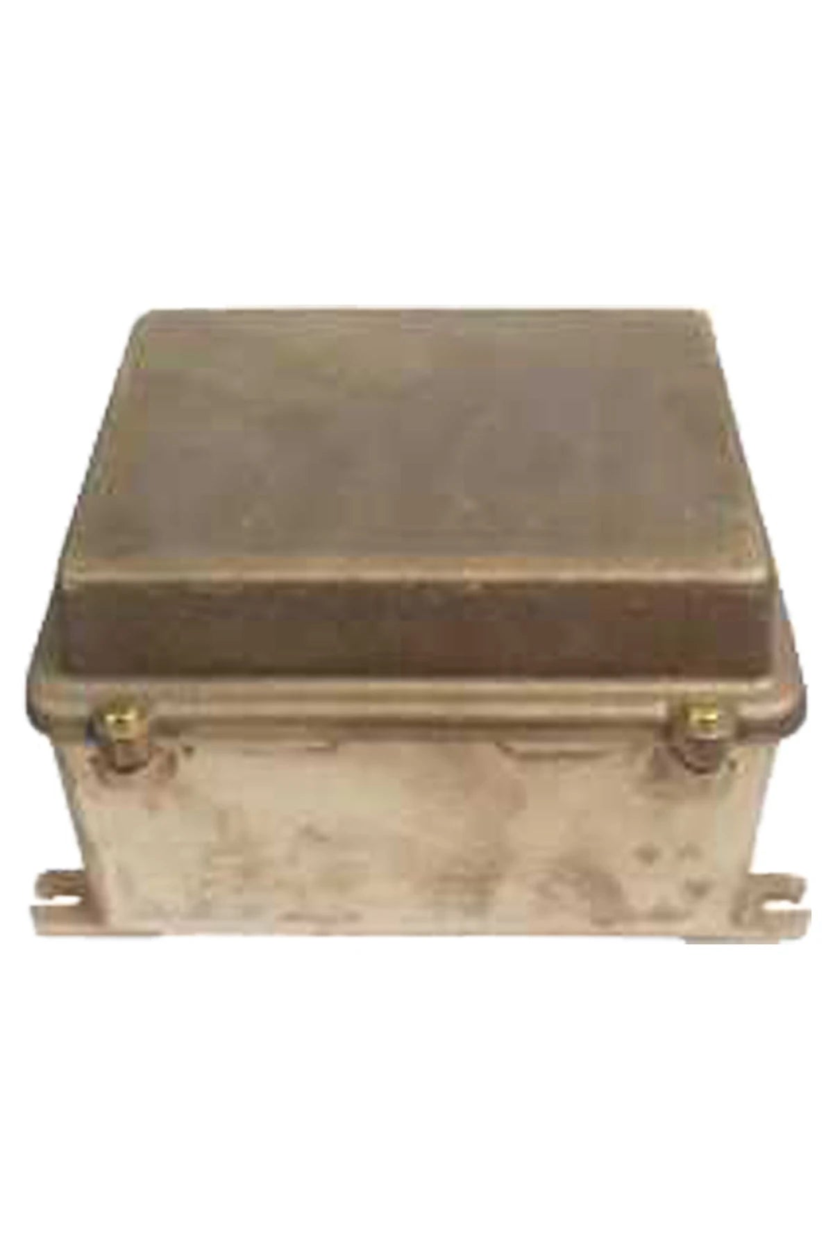 Brass junction box undrilled IP56, 196.5x160x126mm (180x140x115mm)