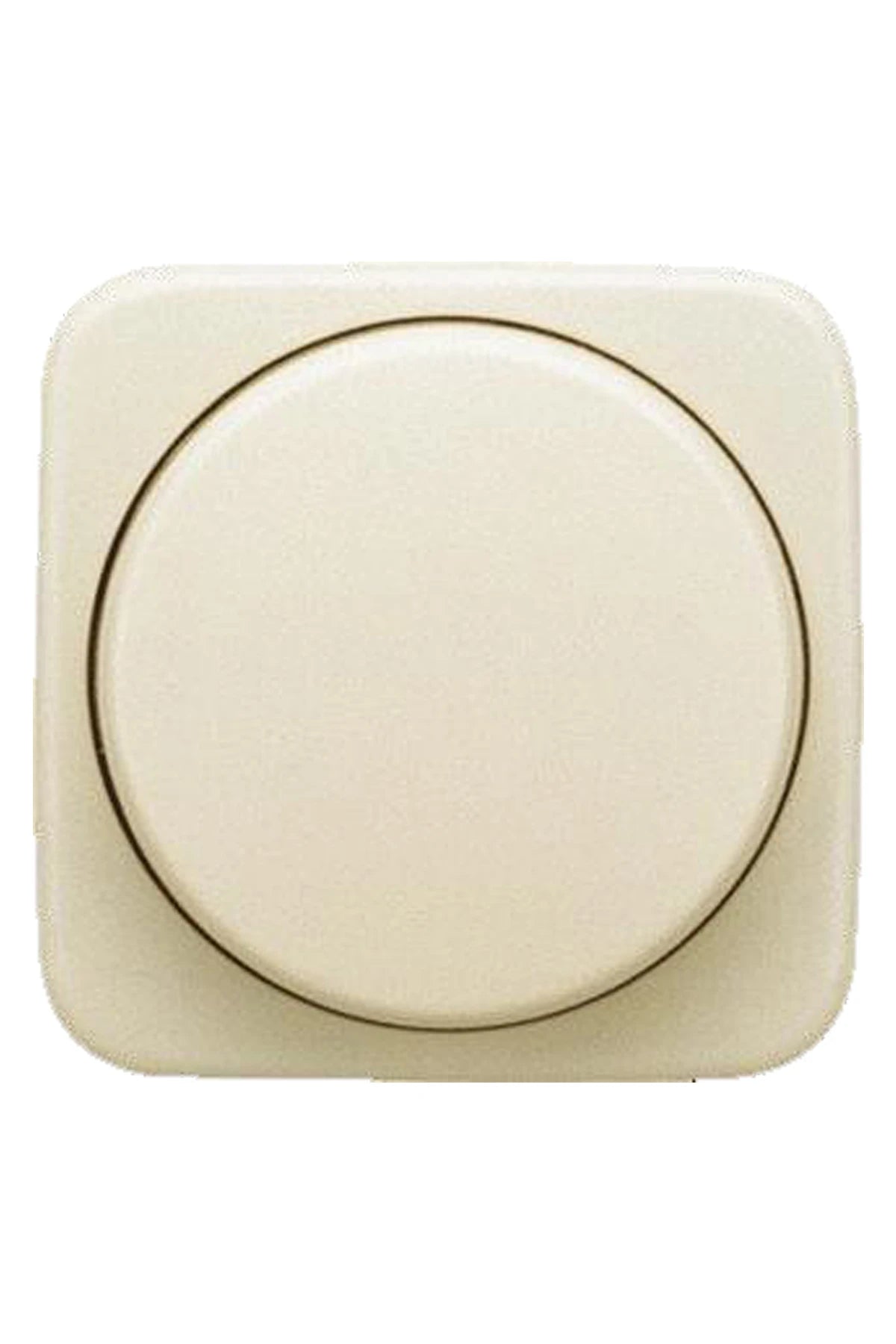 Busch-Jaeger dimmer insert plate + knob creme-white, type 2115-212